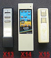 Ceiling fan remote controls