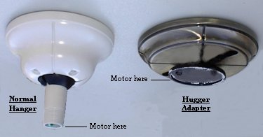 hanger brackets ceiling fans