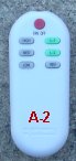 Ceiling fan remote controls
